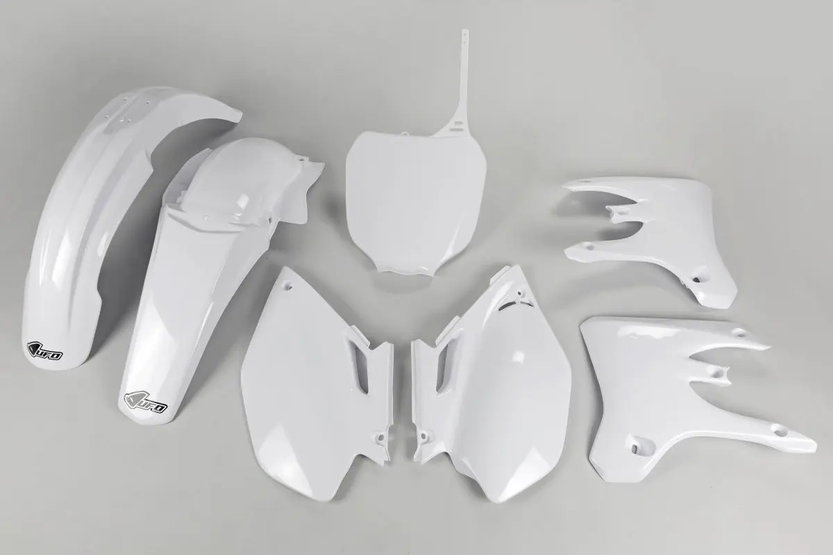 UFO kompletní sada plastů YAMAHA YZF 250 / 450 03-05, barva bílá (UFO kompletní sada plastů YAMAHA YZF 250 / 450 03-05, barva bílá)