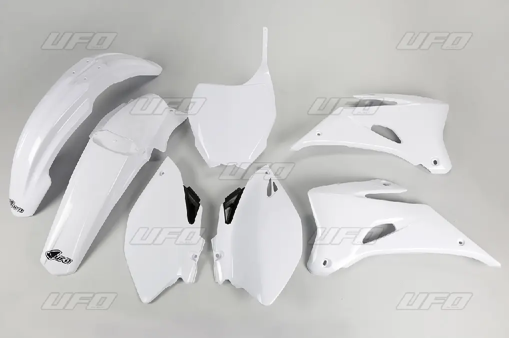 UFO kompletní sada plastů YAMAHA YZF 250 '06-'09, YZF 450 '06-'09 barva bílá (YA305E046) ( )