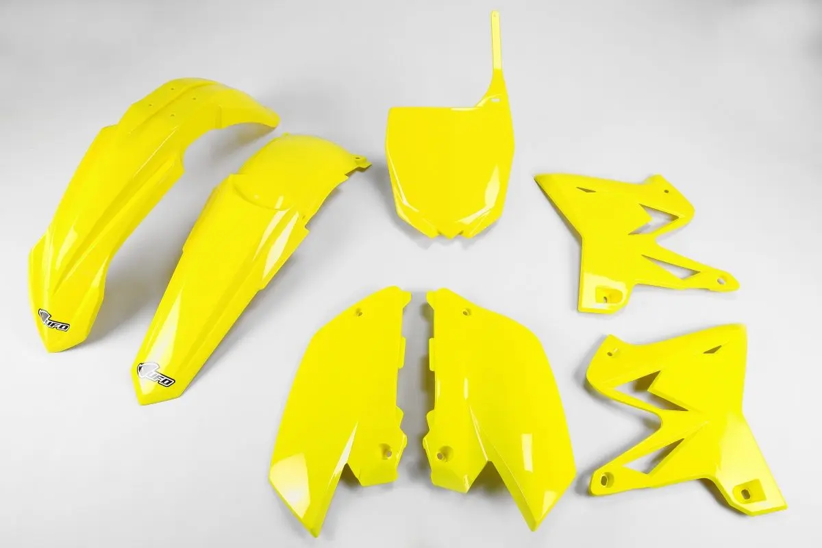 UFO kompletní sada plastů YAMAHA YZ 125 / 250 02-14 restyling barva žlutá (UFO kompletní sada plastů YAMAHA YZ 125 / 250 02-14 restyling barva žlutá)