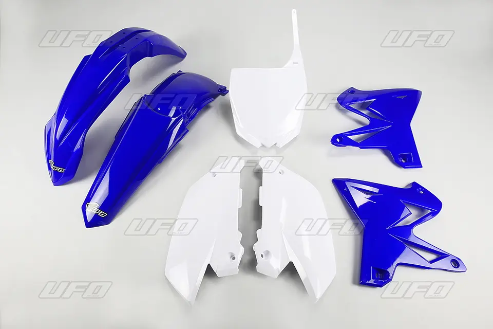 UFO kompletní sada plastů YAMAHA YZ 125 / 250 '02-'14 restyling barva OEM (modrá/bílá) (YA312E999) (UFO kompletní sada plastů YAMAHA YZ 125 / 250)