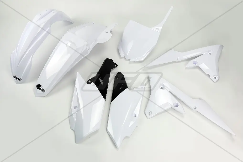 UFO kompletní sada plastů YAMAHA YZF 250 '14-'18, YZF 450 '14-'17 barva bílá (YA318E046) (UFO kompletní sada plastů YAMAHA YZF 250 '14-'18, YZF 450)