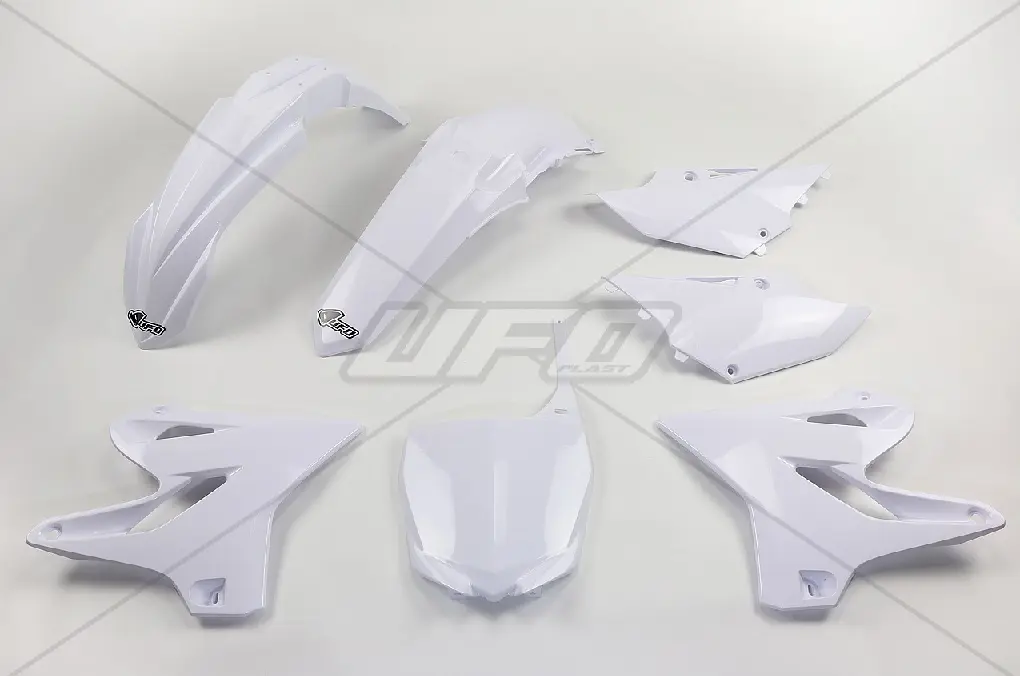 UFO kompletní sada plastů YAMAHA YZ 125 15-21, YZ 250 15-21 barva bílá (YA319E046) (UFO kompletní sada plastů YAMAHA YZ 125 15-21, YZ 250 15-21 barva)