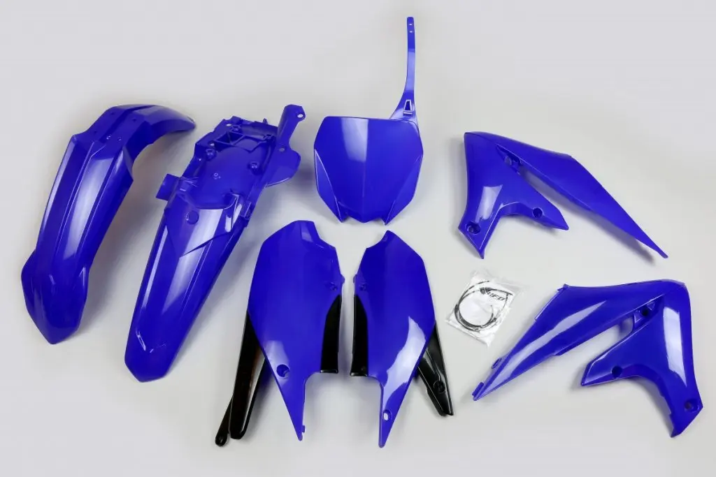 UFO kompletní sada plastů YAMAHA YZF 250 19-23, YZF 450 18-22 barva modrá (UFO kompletní sada plastů YAMAHA YZF 250 19-23, YZF 450 18-22 barva modrá)
