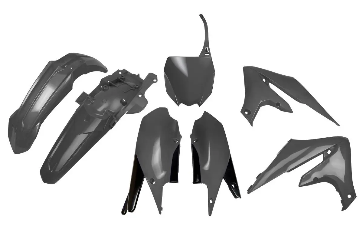 UFO kompletní sada plastů YAMAHA YZF 250 19-23, YZF 450 18-22 barva šedá ( )