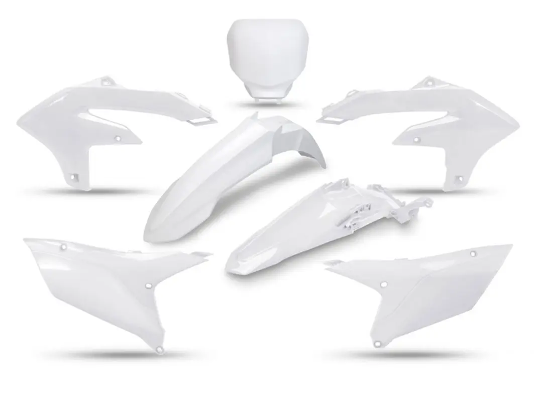 UFO kompletní sada plastů YAMAHA YZF 250 24-26, YZF 450 23-25 barva bílá (UFO kompletní sada plastů YAMAHA YZF 250 24-26, YZF 450 23-25 barva bílá)
