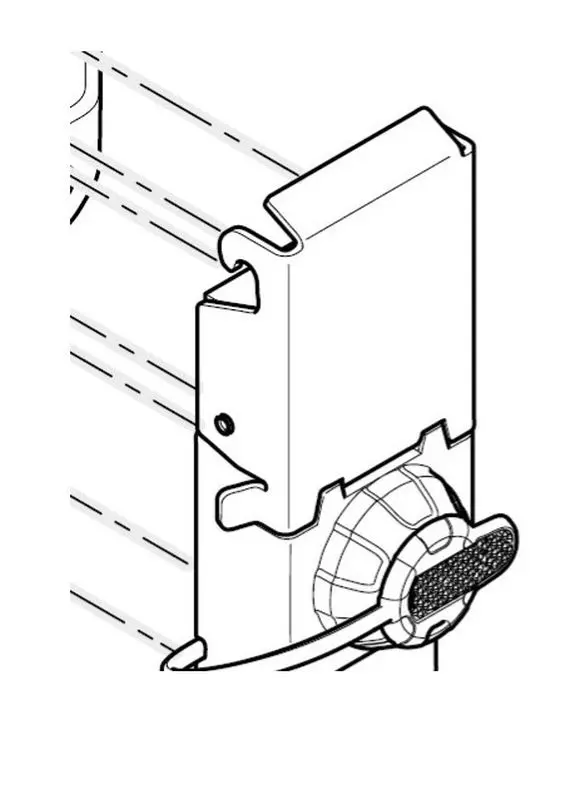 KAPPA zámek kufru kompletní (vhodný pro centrální kufry / TOP CASE KFR580A/B, KFR480A/B, KFR420A/B, KVE58, KVE48, KVE42) (KAPPA zámek kufru kompletní)