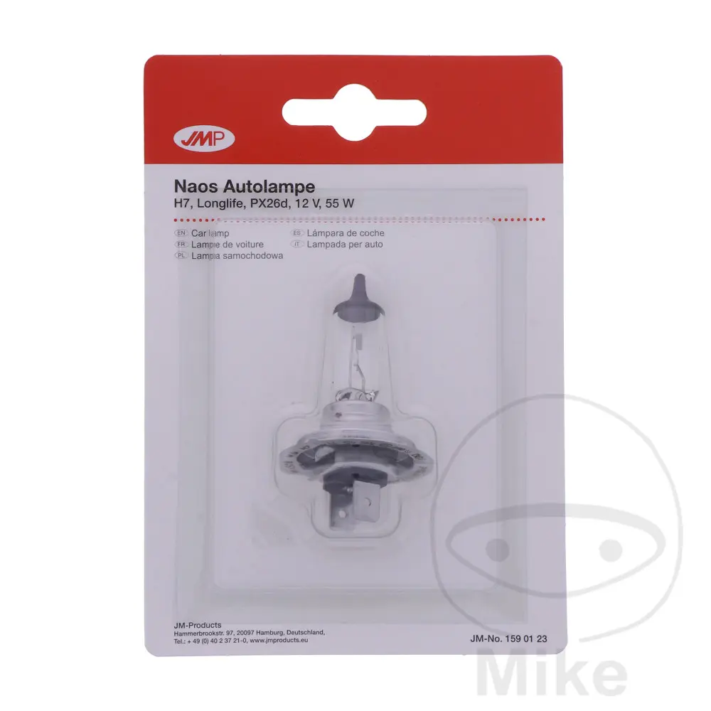 JMP žárovka 12V55W H7 LL 1er Blister ID 1590372 APRILIA RST 1000 MILLE FUTURA 01-04, RSV 1000 MILLE 01-03, RSV 1000 R MILLE 01-03, RSV 1000 R TUONO