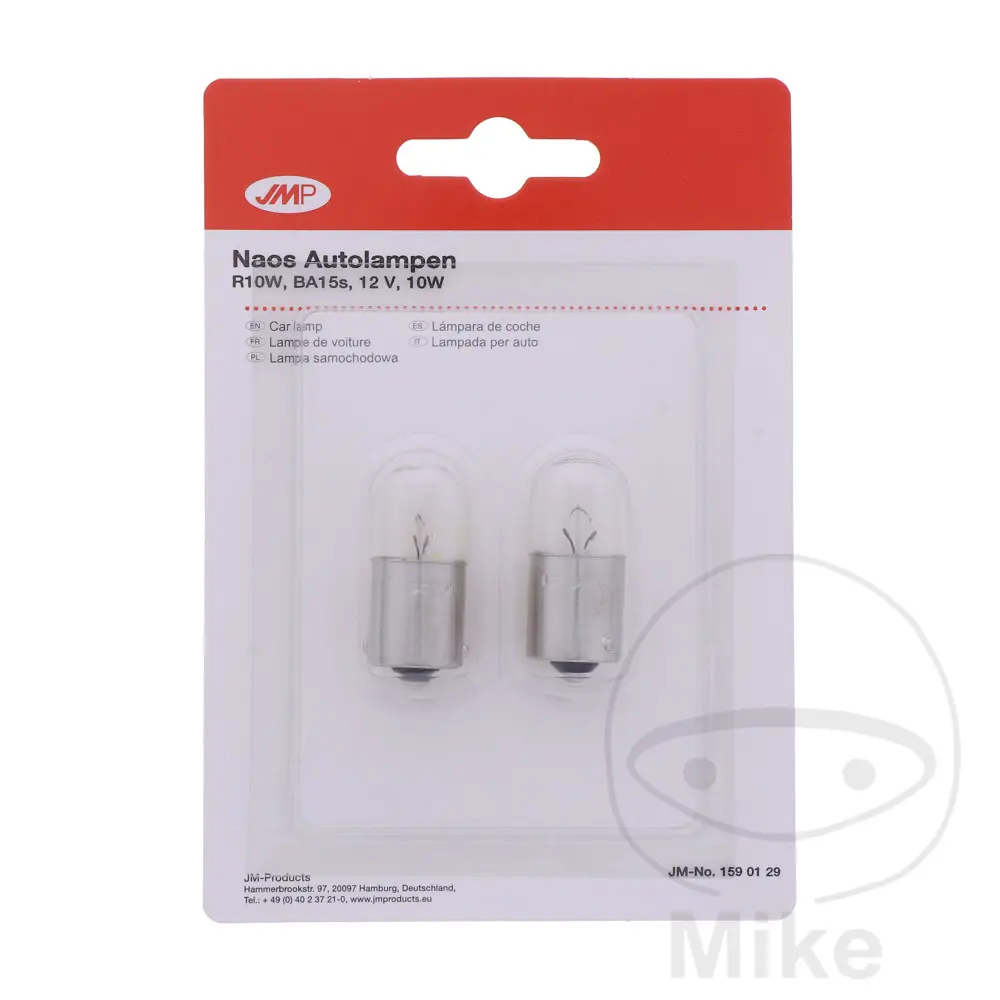 JMP žárovka 12V10W BA15S 2er Blister ID 1597723 GAS GAS EC 250 21-24, GAS EC 250 F 21-24, GAS EC 300 21-24, GAS EC 350 F 21, GAS EC 500 F 24, HONDA C