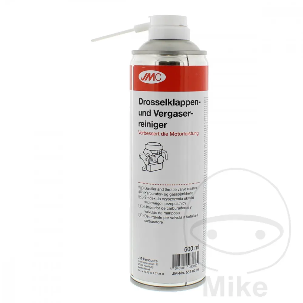 JMC čistič karburátorů 500 ml JMC škrtící klapka ADIVA AD 125 08-10, AD 250 07, NAMURA 50 09-10, ADLY/HER CHEE/HERKULES AIR TEC 125 SUPER SONIC 09-10,