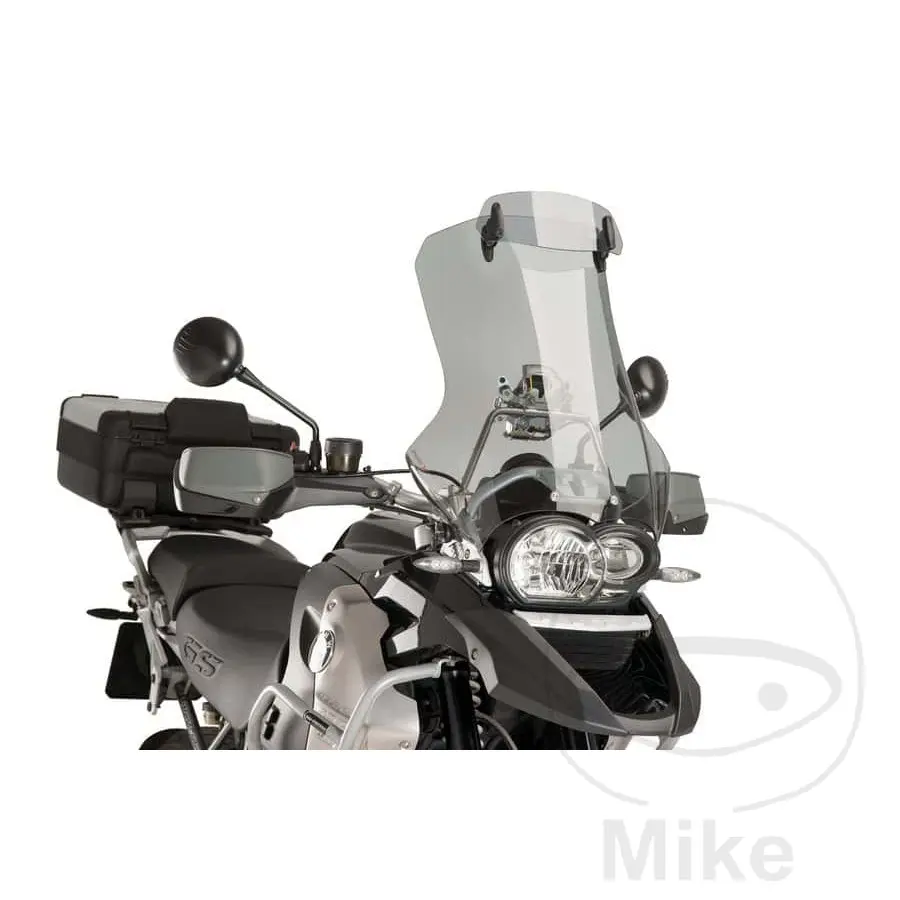 Puig plexi TOUR VISOR PUIG kouřová BMW R 1200 GS  ABS KOLO S VÝPLETEM 04-12, R 1200 GS  ABS LITÁ KOLA 04-12, R 1200 GS  KOLO S VÝPLETEM 04-12, R 1200