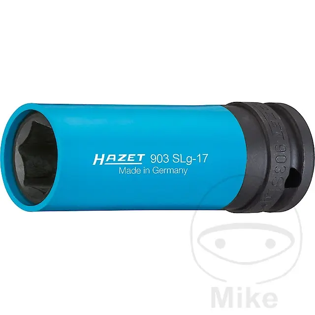 Hazet rázová nástrčná hlavice 6-ti hran 1/2 17MM HZ potažený délka 85 MM