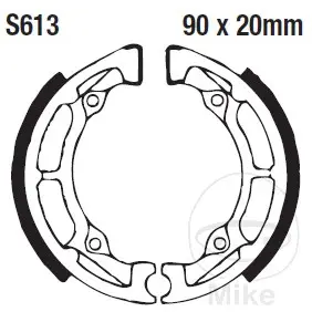 EBC brzdové BACK s Pružina EBC KAWASAKI KDX 50 03-06, SUZUKI JR 50 78-07, LT 50 89-03 ( )