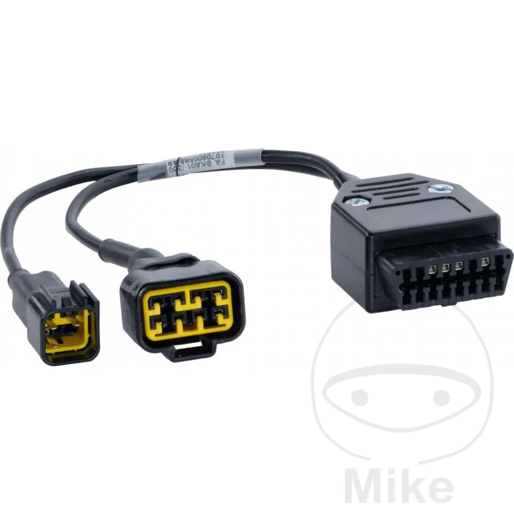 Hella-Gutmann GUTMANN propojovací kabel BIKE BKA01 Kawasaki 4+8PIN KAWASAKI ER-6F 650 06-08, ER-6N 650 05-07, GTR 1400  ABS 07-17, KFX 450 R KSF