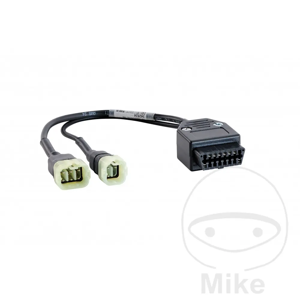 Hella-Gutmann GUTMANN propojovací kabel BIKE BKA03 Kawasaki 4+6-Pin KAWASAKI ER-6F 650 10-17, ER-6F 650  ABS 09-17, ER-6N 650  ABS 10-17, ER-6N 650