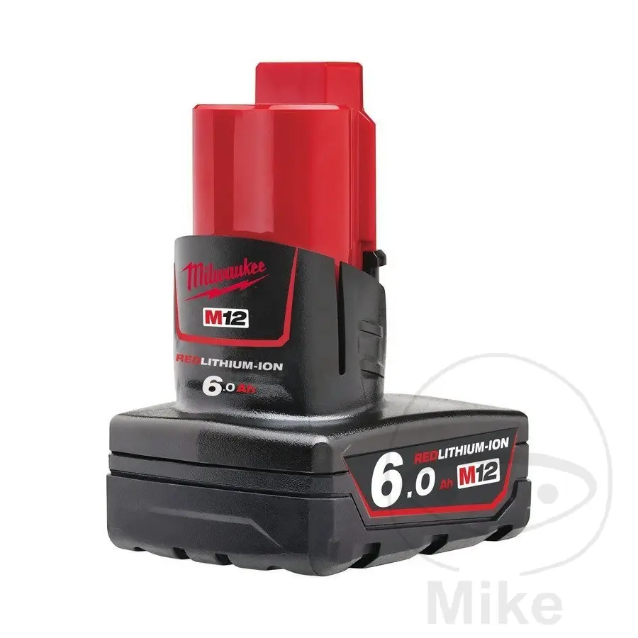 MILWAUKEE Baterie M12 B6 - 12 V / 6,0 Ah - Li-Ion