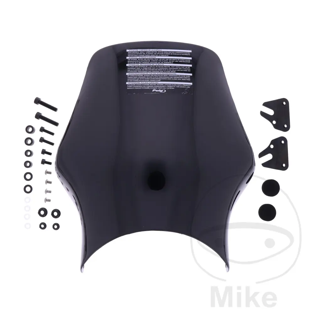 Puig plexi naháč PUIG černá BMW G 650 XCOUNTRY 07-10, G 650 XCOUNTRY ABS 07-10, R 45 S 78-85, R 45 N 78-85, R 65 1SERIE 78-80, R 65 2SERIE 80-85, R 65