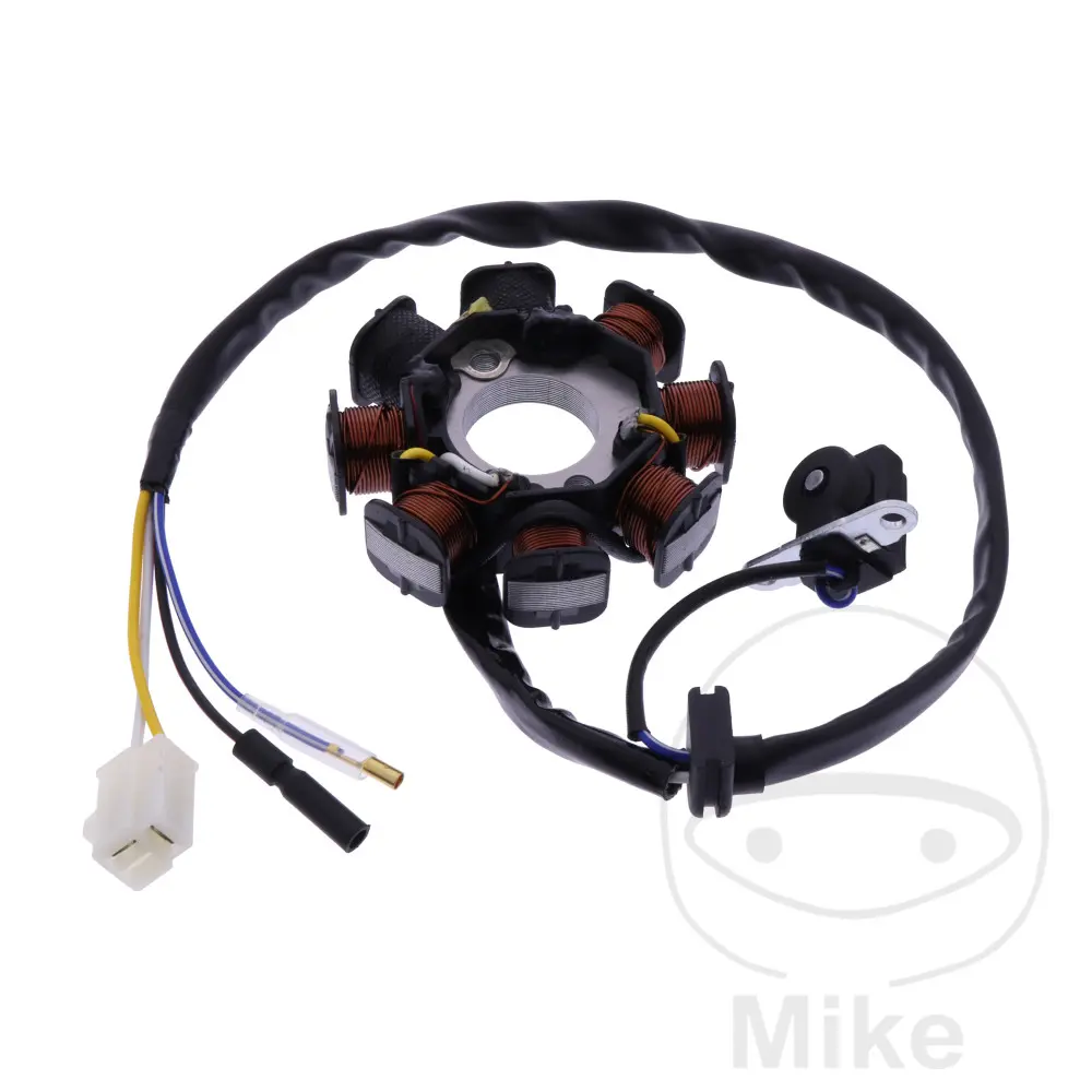 JMP stator HYOSUNG NEWTEE UP 25 14-15, NEWTEE UP 50 14-15, SYM ALLO 50 10-20, CROX 50 14-20, FIDDLE II 50 4T 07-20, FIDDLE III 50 4T 14-20, JET14 50