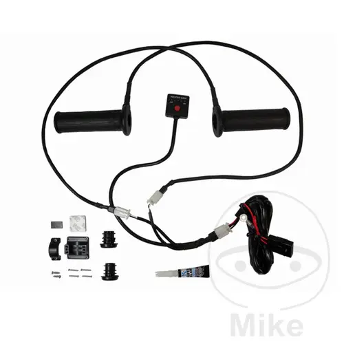 JMP vyhřívané rukojeti 5 poloh otevřené 22 mm << , AIYUMO PARAISSO 125 09-16, WEST 250 09-16, AJP PR3 125 SUPERMOTO 08-15, PR3 125 SUPERMOTO PRO