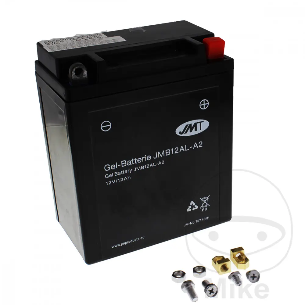 JMT motocyklový akumulátor YB12AL-A2 Gel JMT Yuasa 7070717 3281 6ON 9073 APRILIA ARRECIFE 125 04-06, ARRECIFE 200 04-06, ARRECIFE 250 04-06, ATLANTIC