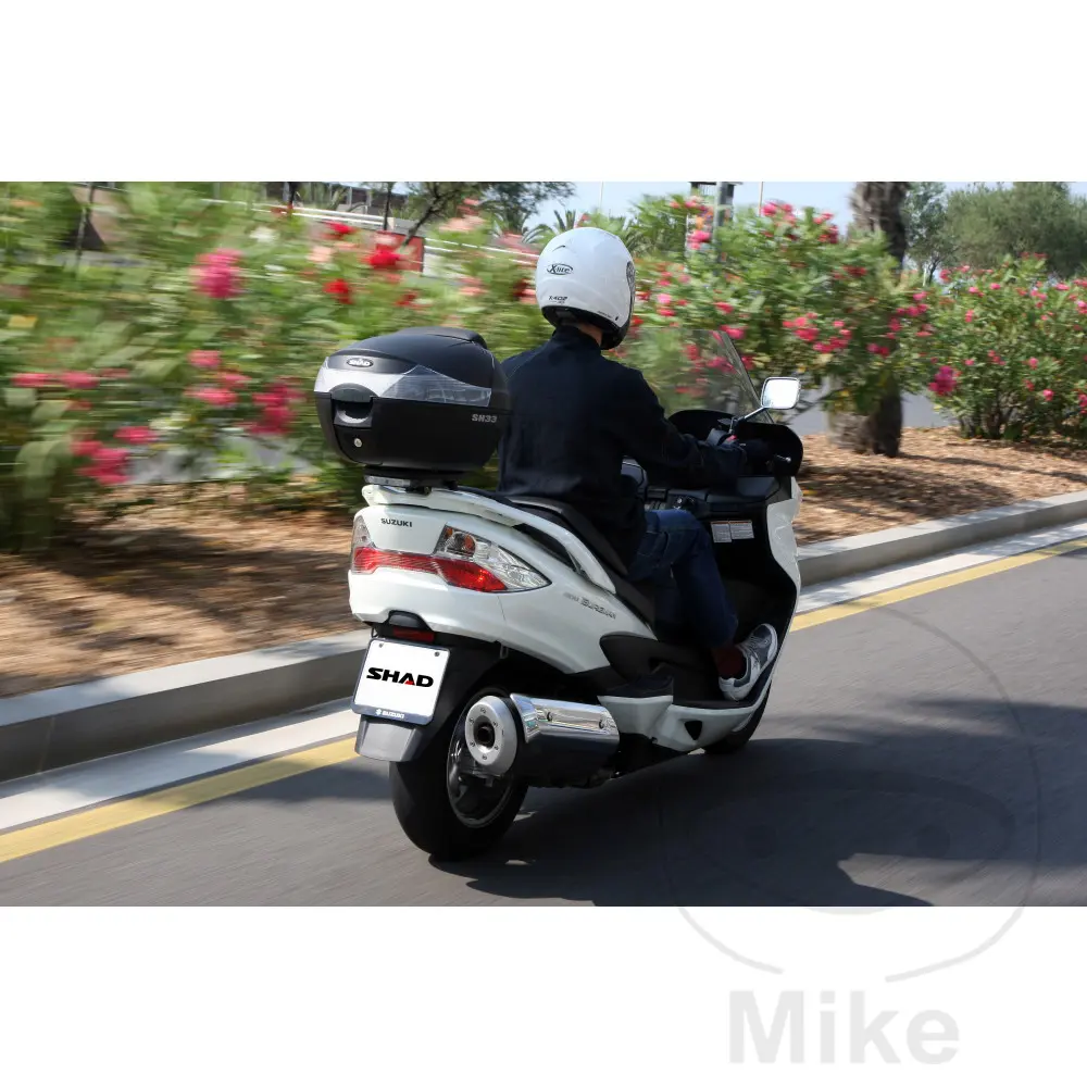 Shad TOPCASE černá 33L SHAD SH33 s TR deska APRILIA ARRECIFE 125 04-06, ARRECIFE 200 04-06, ARRECIFE 250 04-06, ATLANTIC 125 IE 12-13, ATLANTIC 125