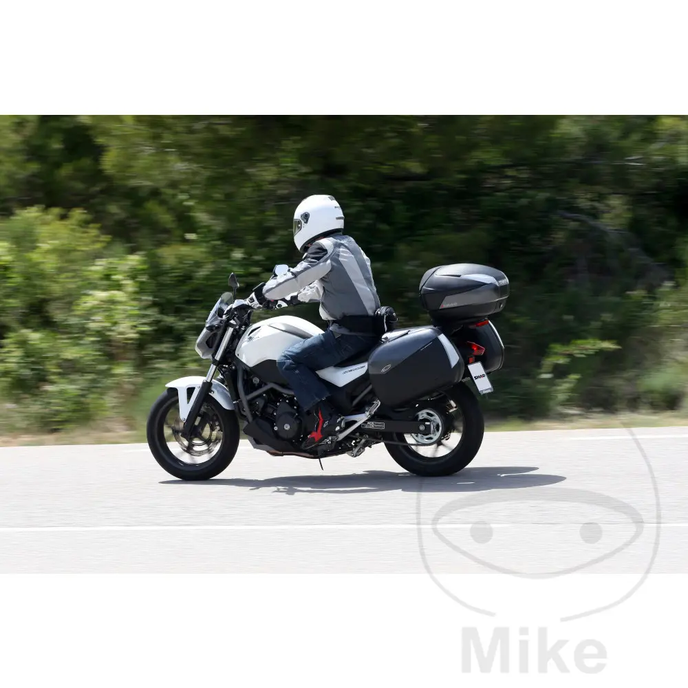Shad horní kufr černý 48 litrů Shad SH48 s platem APRILIA ARRECIFE 125 04-06, ARRECIFE 200 04-06, ARRECIFE 250 04-06, ATLANTIC 125 IE 12-13, ATLANTIC