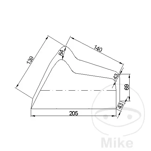 JMP krycí plachta motocyklů Premium Scooter Motomike černý ADIVA AD 125 08-10, AD 250 07, AD 250 IE 08-10, NAMURA 50 09-10, ADLY/HER CHEE/HERKULES AIR