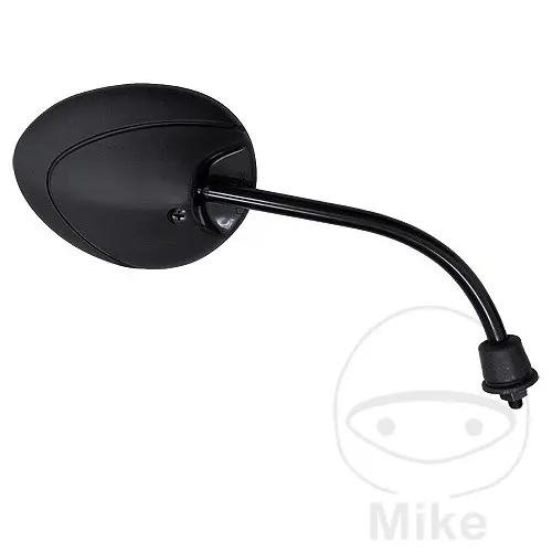 JMP zrcátko černá pravý PIAGGIO ZIP 25 II  2T DT CAT 02-05, ZIP 50 SP 2T  LC 12-15, ZIP 50 II 4T 00-03, ZIP 50 4T 06-09, ZIP 50 II  2T DT CAT 00-05,