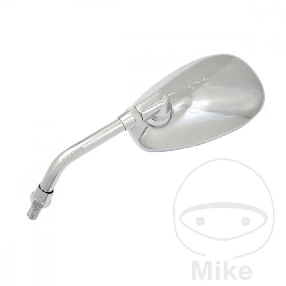 JMP zrcátko chrom levé SYM FIDDLE 50 2T 03-07, HUSKY 125 96-05, YAMAHA VMX-12 1200 N VMAX 85-87, VMX-12 1200 NC VMAX 85-87, VMX-12 1200 U VMAX 88-89,