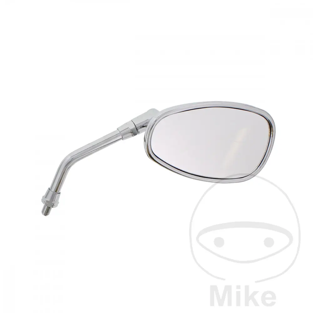JMP zrcátko chrom pravé SYM FIDDLE 50 2T 03-07, HUSKY 125 96-05, YAMAHA VMX-12 1200 N VMAX 85-87, VMX-12 1200 NC VMAX 85-87, VMX-12 1200 U VMAX 88-89,