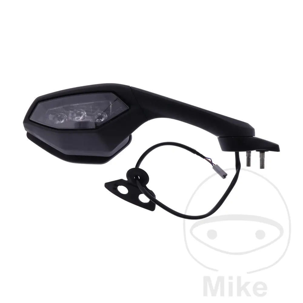 JMP zrcátko černá pravý YAMAHA YZF-R1 1000 15, YZF-R1 1000 ABS 16-19, YZF-R1 1000 ANNIVERSARY ABS 16, YZF-R1 1000 M 15, YZF-R1 1000 M ABS 16-19,