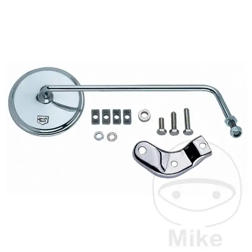 BM Busch & Müller zrcátko kulaté chrom pravé VESPA PX 200 E GS GRAND SPORT 88-95, PX 200 E GS GRAND SPORT E-START 88-98, PX 200 E LUSSO 83-95, PX 200