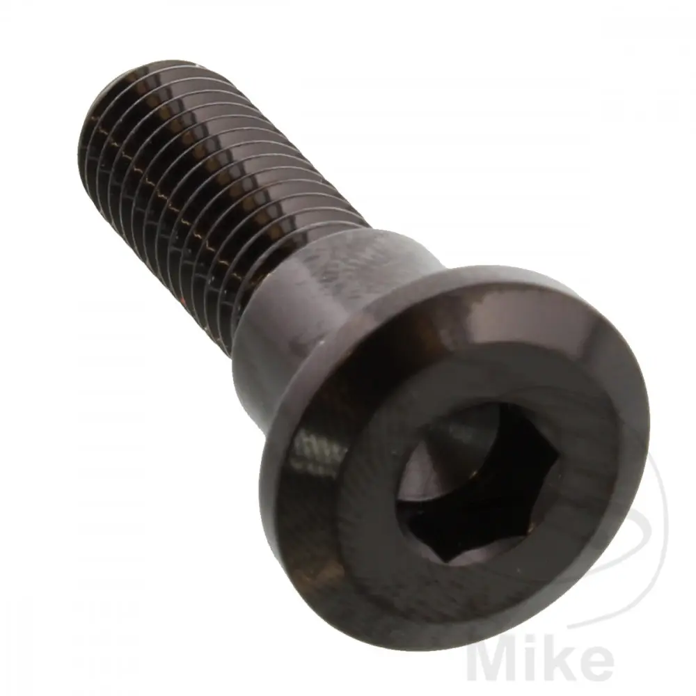 JMP šroub brzdového kotouče Bolt M8X1.25 mm 30 mm nerez V4A černá barva TRIUMPH AMERICA 865 EFI 11-17, AMERICA 865 LT EFI 14-17, BONNEVILLE 865 EFI