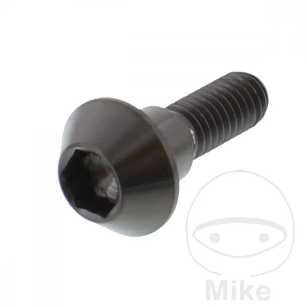 JMP šroub brzdového kotouče Bolt M6X1.00 mm 20 mm Titan černá barva YAMAHA FJR 1300 A  ABS 03-21, FJR 1300 AS  ABS AUTOMAT 06-19, FJR 1300 AE  ABS