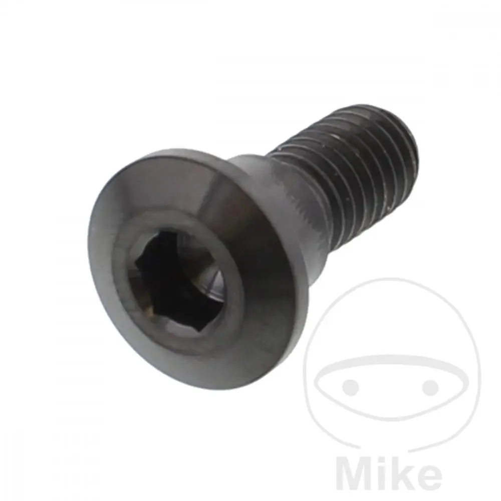 JMP šroub brzdového kotouče Bolt M8X1.25 mm 22 mm Titan černá barva SUZUKI AN 250 BURGMAN 03-06, AN 400 BURGMAN 03-16, AN 400 S BURGMAN 05-06, AN 400