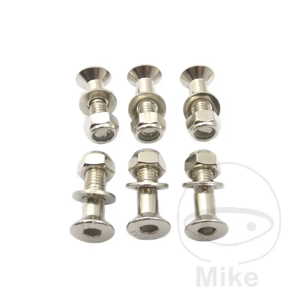 JMP šrouby rozety sada M8X1.25 30 mm pozink APRILIA MXV 450 08-15, RXV 450 06-15, RXV 550 06-13, SXV 450 06-13, SXV 550 06-15, HM-MOTO CRE-F 450 X