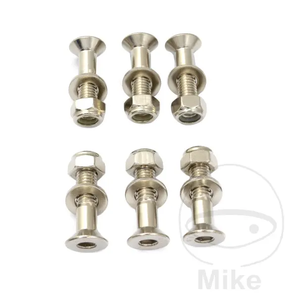 JMP šrouby rozety sada M8X1.25 34 mm pozink HUSQVARNA CR 125 92-14, CR 250 93-05, CR 360 93-94, SM 250 R  EURO3 07, SM 400 R 04-07, SM 450 R 03-06, SM
