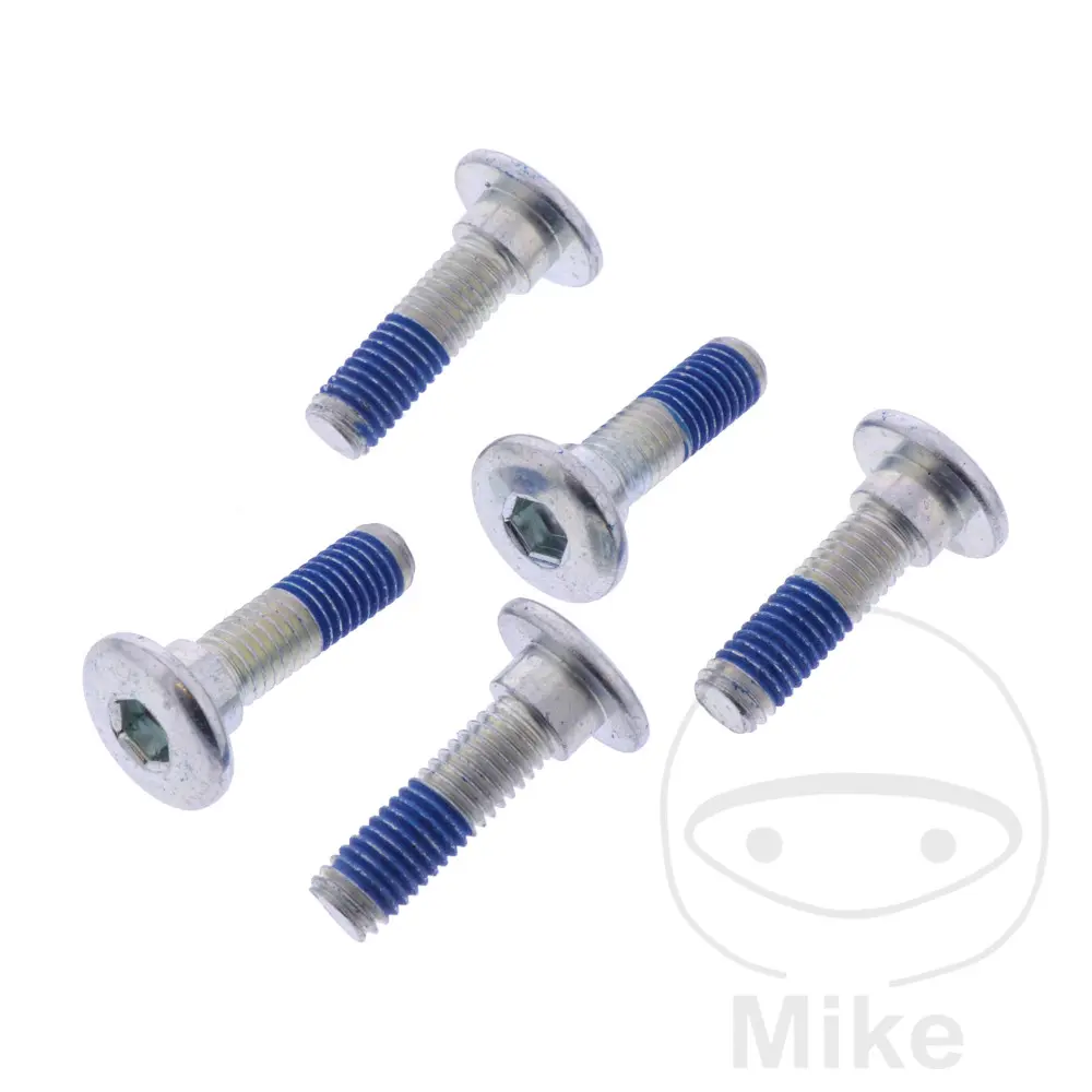 EBC šroub Brzdový kotouč sada EBC 5 ks KAWASAKI AR 50 81-83, AR 80 81-83, EL 250 ELIMINATOR 88-95, ELIMINATOR 500 24, EN 450 LTD 85-89, EN 500 90-03,