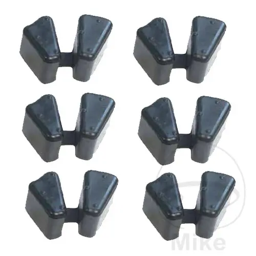 JMP tlumič rázů sada Obsahuje 6 kusů YAMAHA DT 250 MX 77-78, DT 400 MX 77-78, XT 500 76-89, XT 500 S EDITION 88-89
