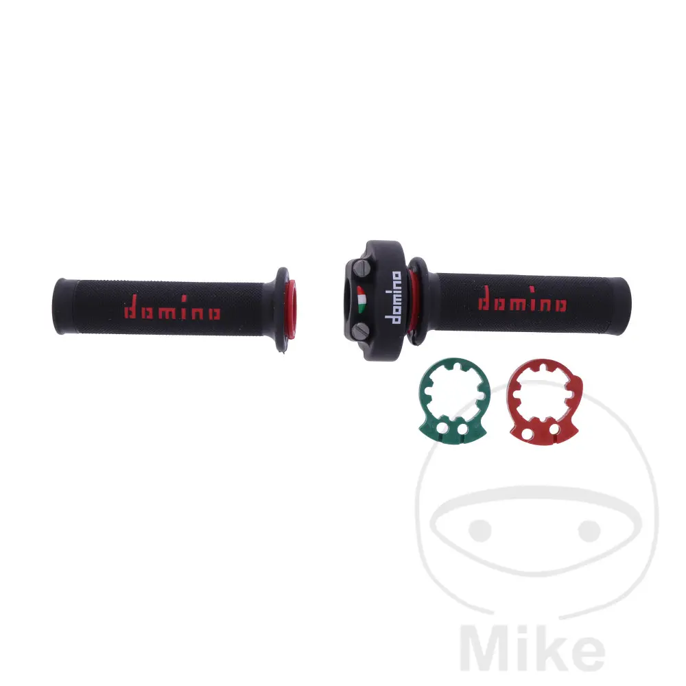 Domino plynová rukojeť Domino XM2 APRILIA RSV4 1000 R 10-13, RSV4 1000 R  ABS APRC 13-15, RSV4 1000 R  APRC 11-13, RSV4 1000 FACTORY 09-11, RSV4 1000