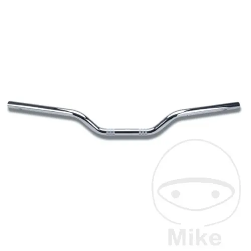 Domino řidítka ocel chrom 22 mm Domino Touring YAMAHA SR 500 SP  KOTOUČOVÉ BRZDY 86-91, SR 500 SP  KOLO S VÝPLETEM 78-86, SR 500 SP  BUBNOVÉ BRZDY