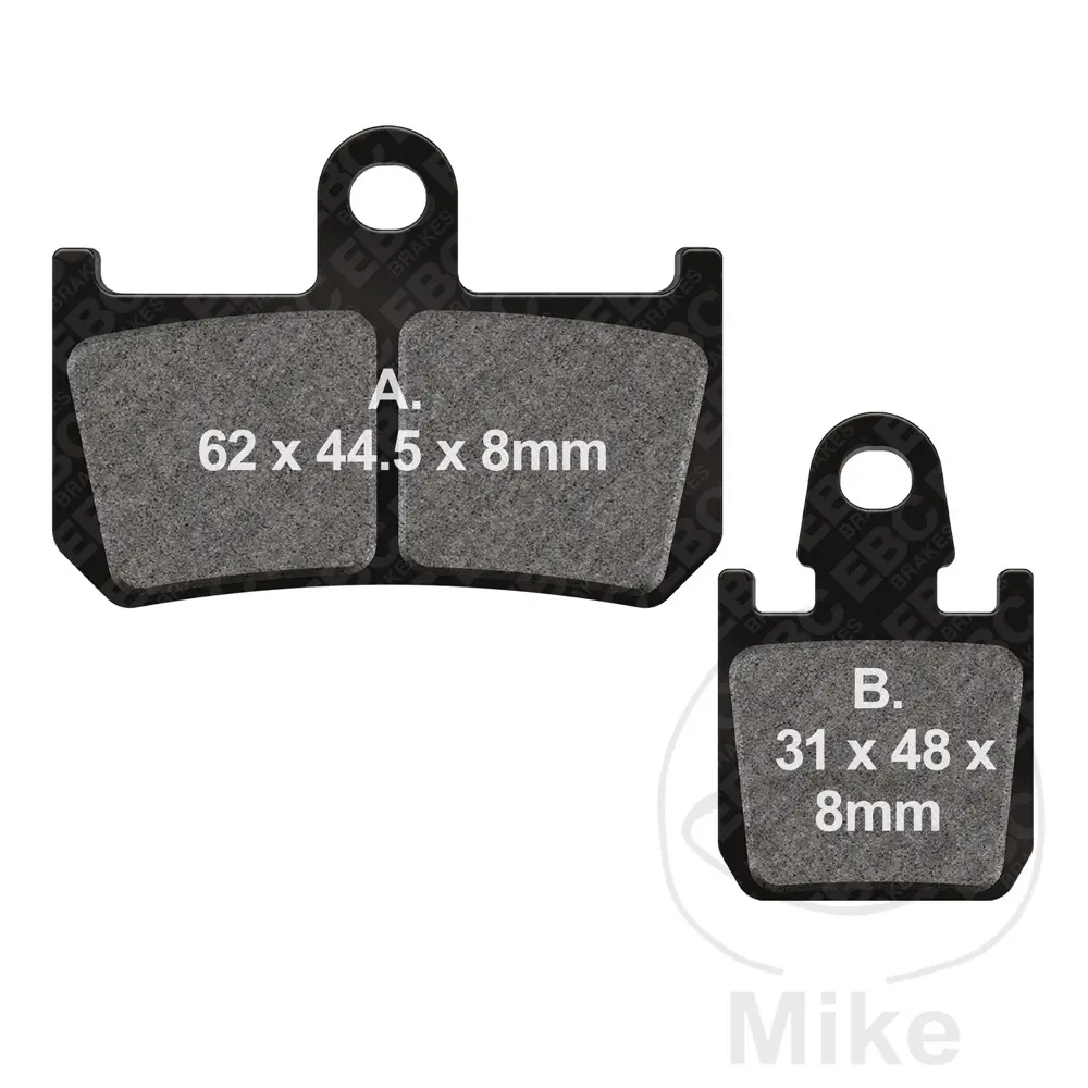 EBC brzdové destičky Sinter GPFAX EBC YAMAHA MT-01 1700 07-12, MT-01 1700 SP 09-10, VMX-17 1700 A VMAX ABS 09-16, YZF-R1 1000 07-14, YZF-R1 1000
