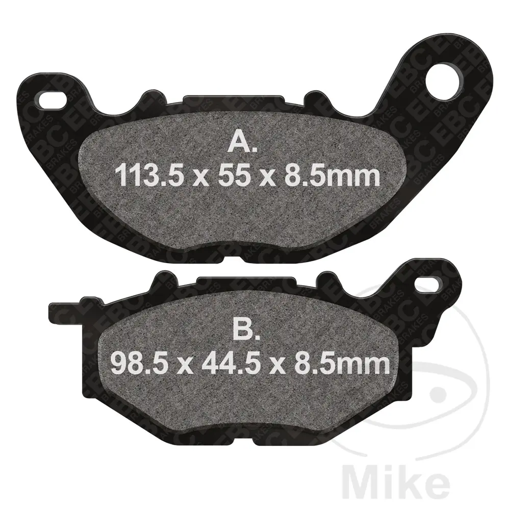EBC brzdové destičky Sinter HH Scooter EBC YAMAHA CZD 300 A X-MAX ABS 17-24, CZD 300 A X-MAX TECH MAX ABS 20-22, CZD 300 DA SP X-MAX TECH MAX ABS 22,