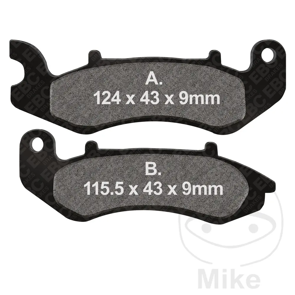 EBC brzdové destičky standard EBC BENELLI BN 125  CBS 18-24, LEONCINO 125  CBS 22-25, KEEWAY CITYBLADE 125 14-17, CITYBLADE 125 IE  CBS 17-22, LOGIK
