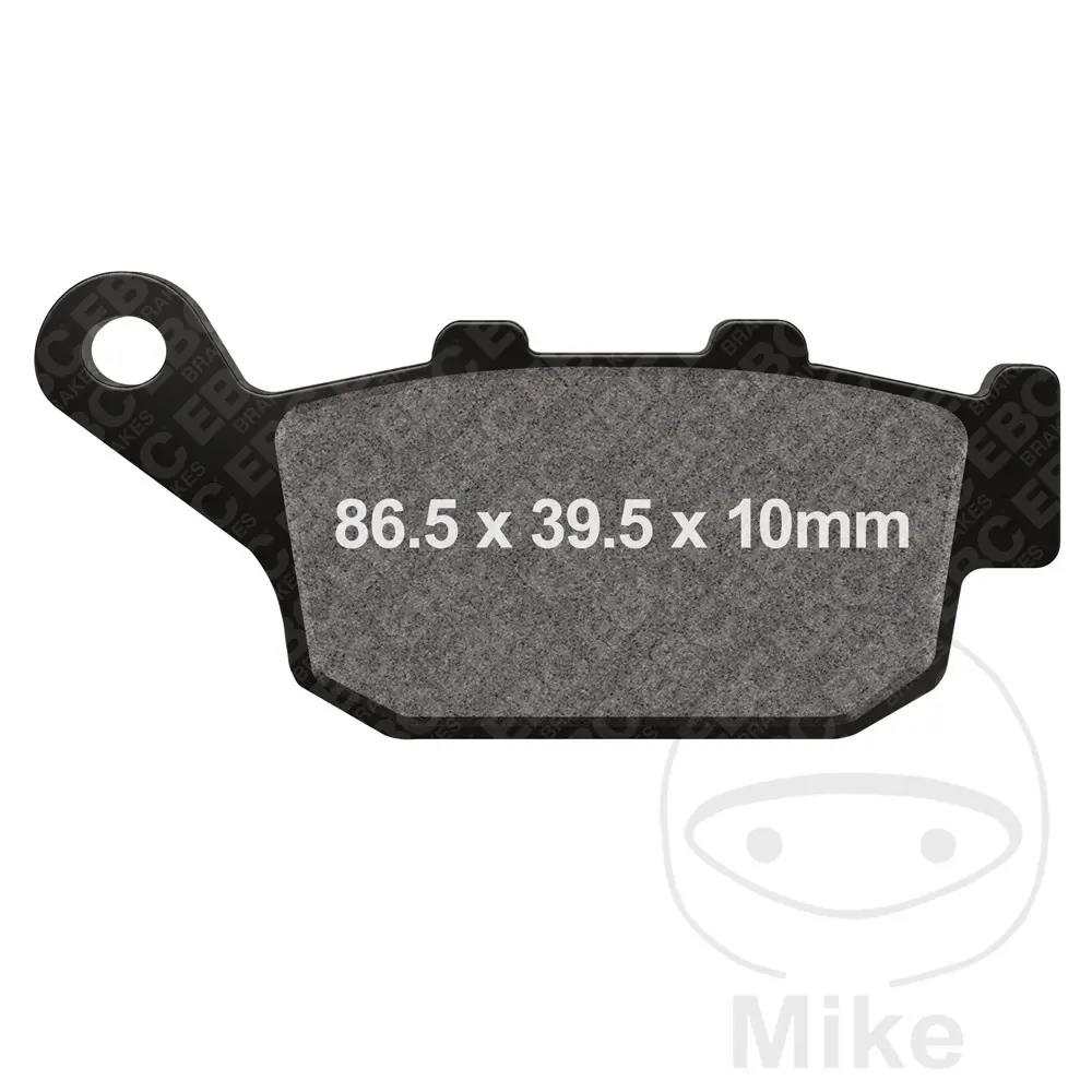 EBC brzdové destičky Carbon SCO EBC HONDA FES 125 PANTHEON CBS 03-07, FES 150 PANTHEON 03-05, FES 250 FORESIGHT 00-05