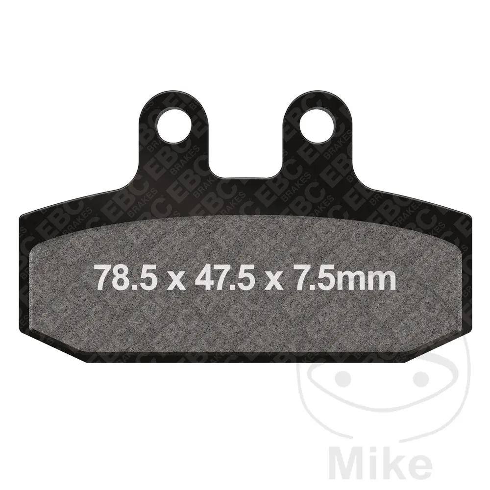 EBC brzdové destičky Sinter HH EBC APRILIA ATLANTIC 500 02-05, GRANDE 250 11-13, LEONARDO 250 99-01, LEONARDO 300 05-06, MANA 850 07-12, MANA 850  ABS