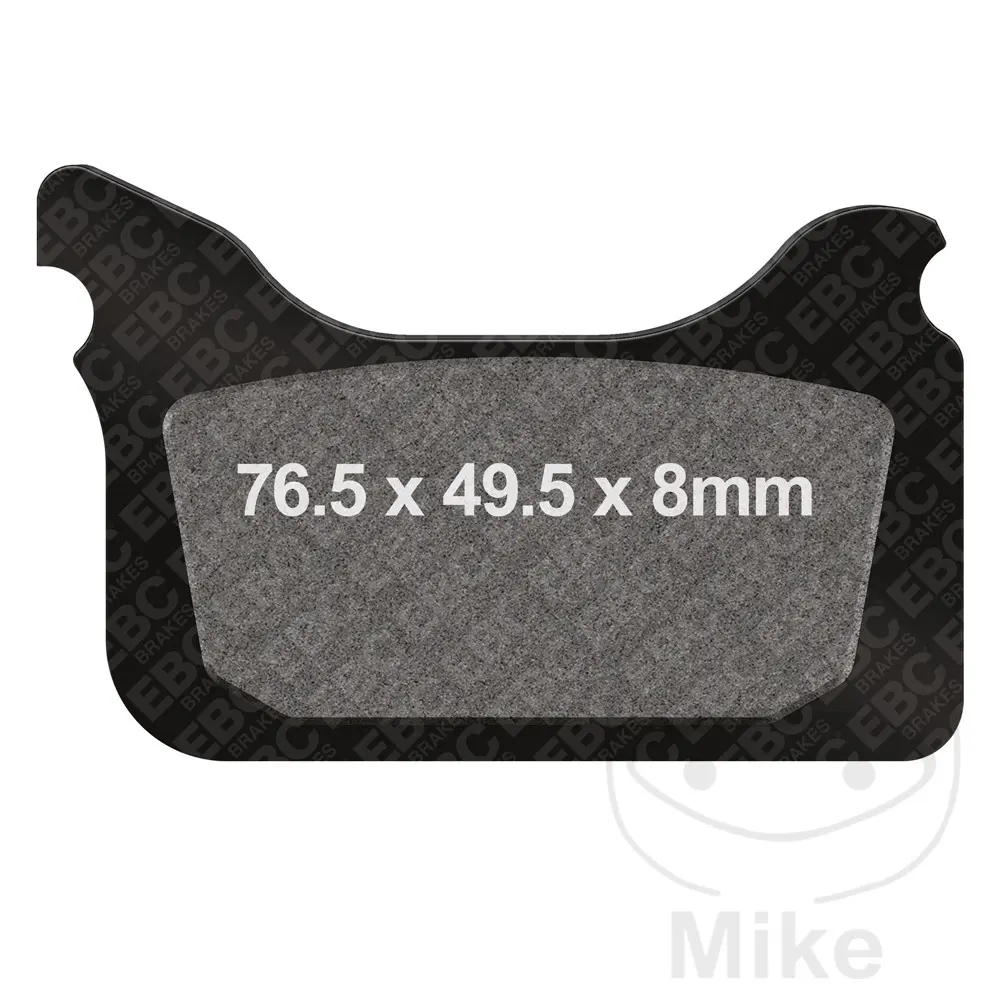 EBC brzdové destičky Sinter MX-S EBC závodní MX APRILIA PEGASO 650 IE FACTORY 07-10, SXV 450 06-13, SXV 550 06-15, HUSABERG FS 450 C SUPERMOTO 05, FS