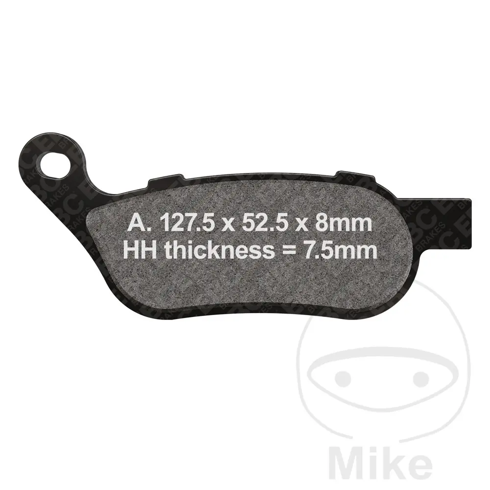 EBC brzdové destičky SINT HH EBC HARLEY DAVIDSON FLD 1690 DYNA SWITCHBACK ABS 12-16, DAVIDSON FLS 1690 SOFTAIL SLIM ABS 12-17, DAVIDSON FLSS 1800 S