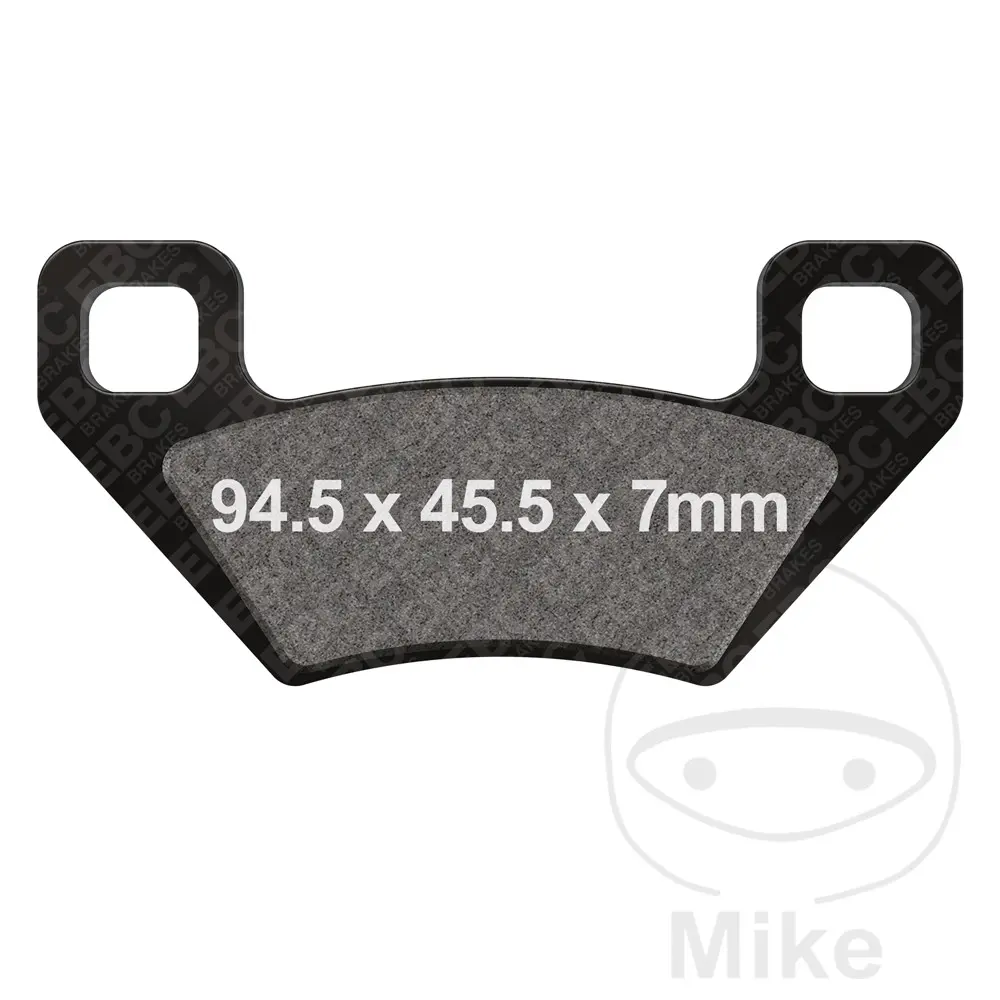 EBC brzdové destičky Sinter R EBC ARCTIC CAT/TEXTRON ALTERRA 400  AUTOMAT EFT 16-17, CAT/TEXTRON ALTERRA 450  4WD 21-22, CAT/TEXTRON ALTERRA 450  4WD