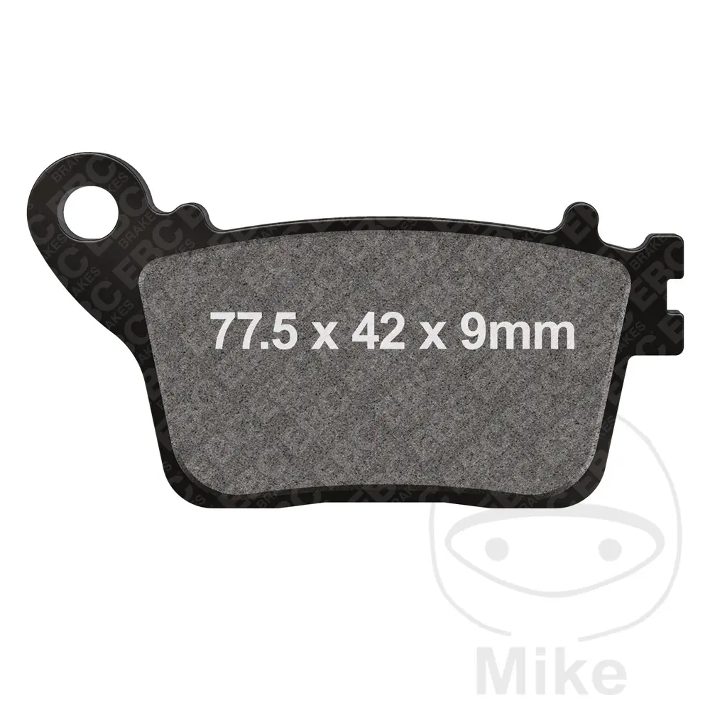 EBC brzdové destičky Standard EBC HONDA CB 600 F HORNET 07-11, CBR 600 RR 07-16, CBR 600 RRA  ABS 09-16, CBR 600 F 11-13, CBR 600 RRA (CBR600R3R) ABS