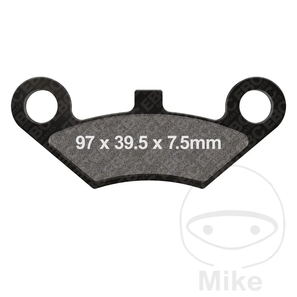 EBC brzdové destičky Sinter R EBC MX AJS CRAZY 50 NAKED 10-13, CFMOTO CF 500 ATLAS 4X2 11-12, CF 500 ATLAS 4X4 09-15, CF 500 2-A CLASSIC 4X4 14-15,